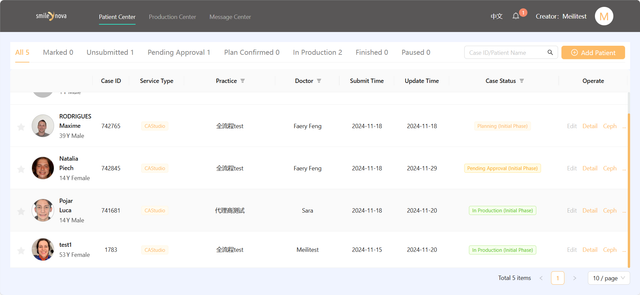 Solutions de configuration du portail
